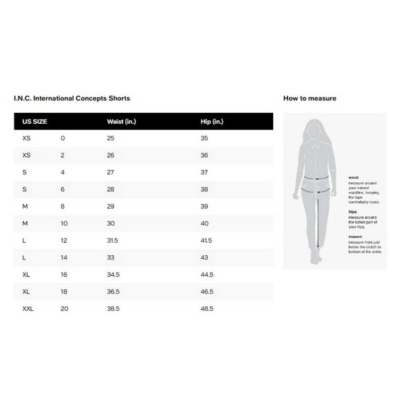 I.N.C. INTERNATIONAL CONCEPTS Zipper Compression Bike Shorts SMALL (313) - Picture 5 of 6